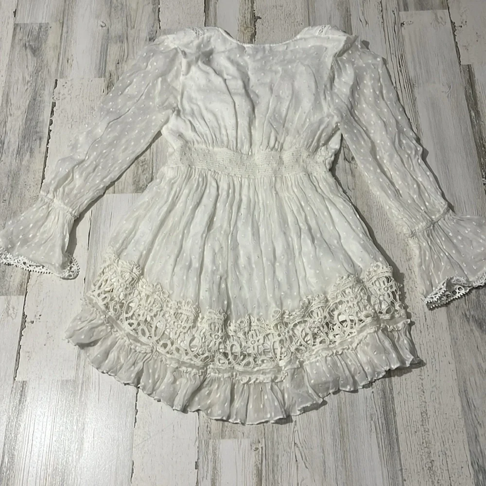 Hemant & Nandita Cleo Mini Dress Size Medium - Picture 8 of 13
